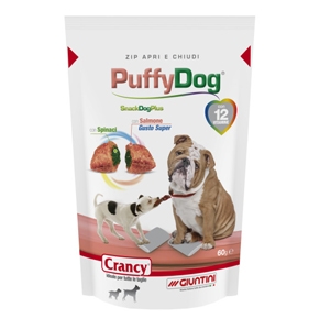 snack puffy dog spinaci (8 pz da 60 gr)